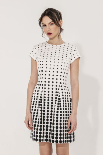 gradient polka dot dress front crop 1 &bull; Sassa Björg