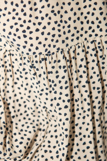 dotted tiered dress fabric 1 &bull; Sassa Björg