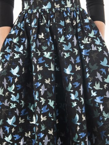 Dove pattern skirt detail &bull; Sassa Björg