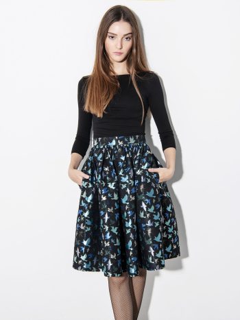Dove pattern skirt main &bull; Sassa Björg