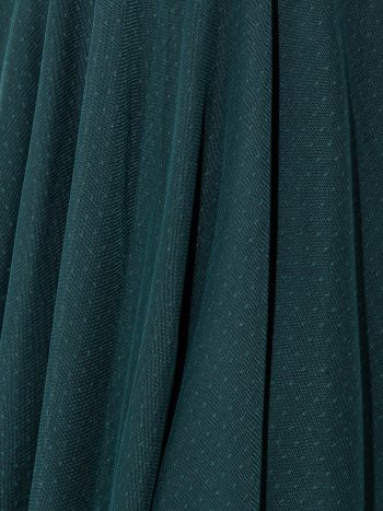Green dotted tulle dress detail &bull; Sassa Björg