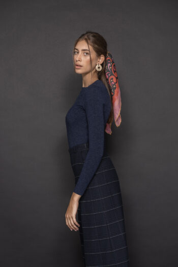 plaid pants skirt side • Sassa Björg
