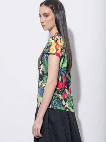 Jungle themed t shirt side • Sassa Björg