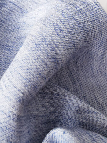 light blue linen crop top fabric &bull; Sassa Björg