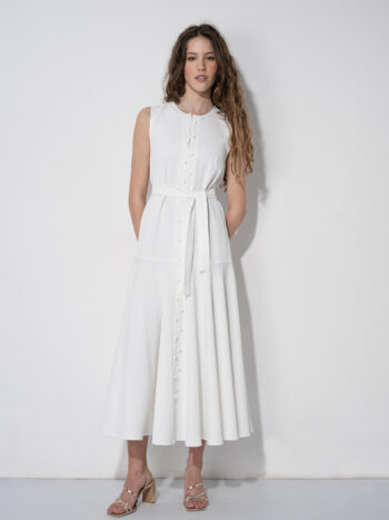endless buttons dress crop &bull; Sassa Björg
