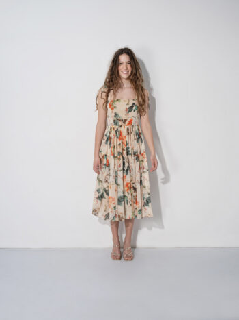 ethereal teatime dress front &bull; Sassa Björg