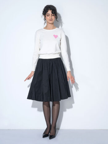 black poppy skirt front &bull; Sassa Björg