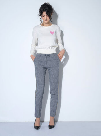 gold edging pants front &bull; Sassa Björg