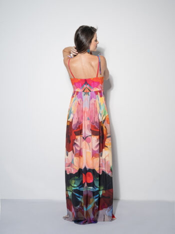 dreamflora strappy dress back &bull; Sassa Björg