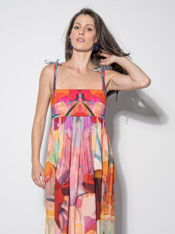 dreamflora strappy dress crop &bull; Sassa Björg