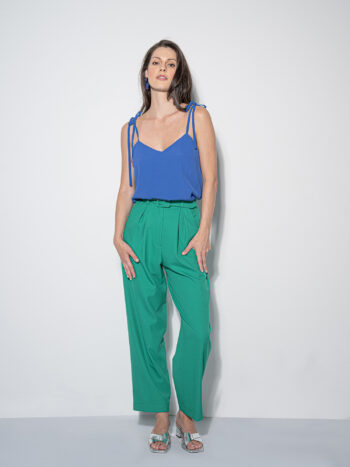 cobalt blue muse strappy top &bull; Sassa Björg