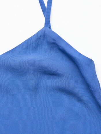 cobalt blue muse strappy top closeup &bull; Sassa Björg