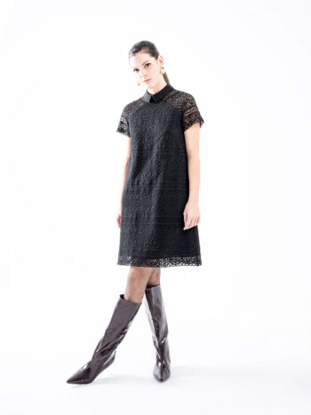 black on black lace dress • Sassa Björg