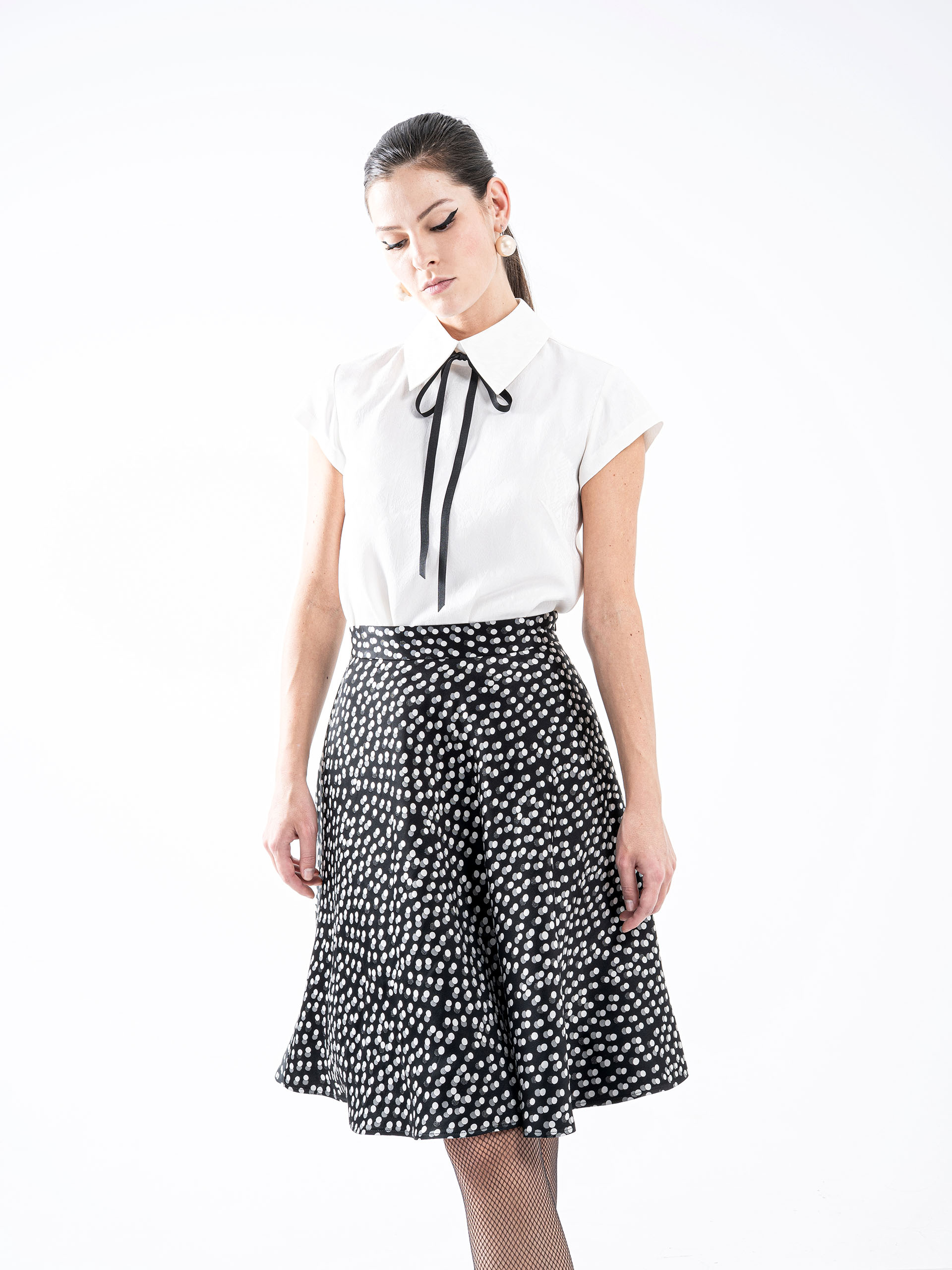 disco slayer flared skirt crop • Sassa Björg