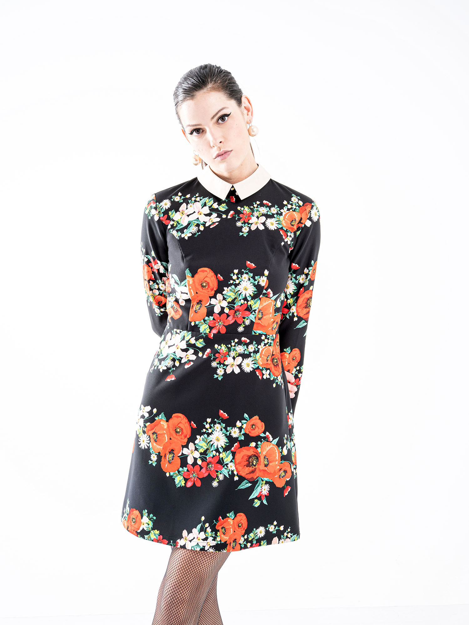 midnight in tuscany dress crop • Sassa Björg
