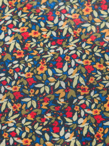 flower pattern ethereal long dress fabric &bull; Sassa Björg