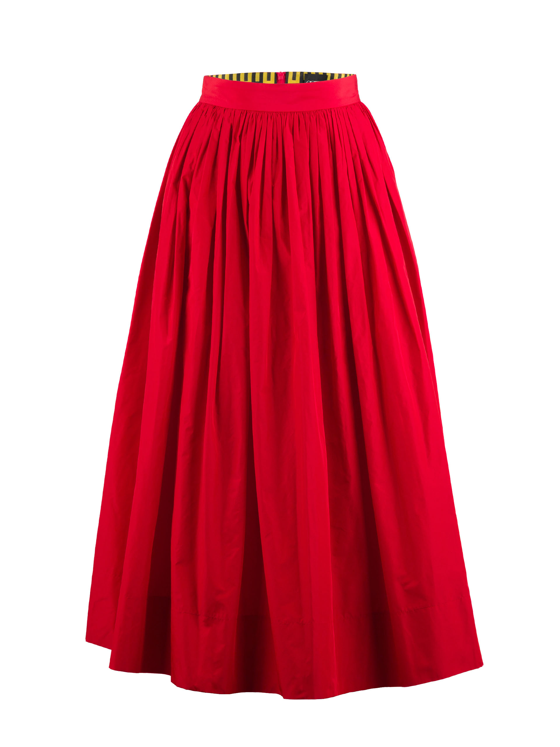 signature taffeta skirt red • Sassa Björg