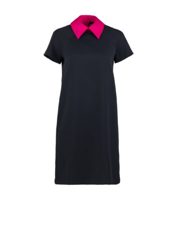 detachable collar fuchsia pink combo &bull; Sassa Björg