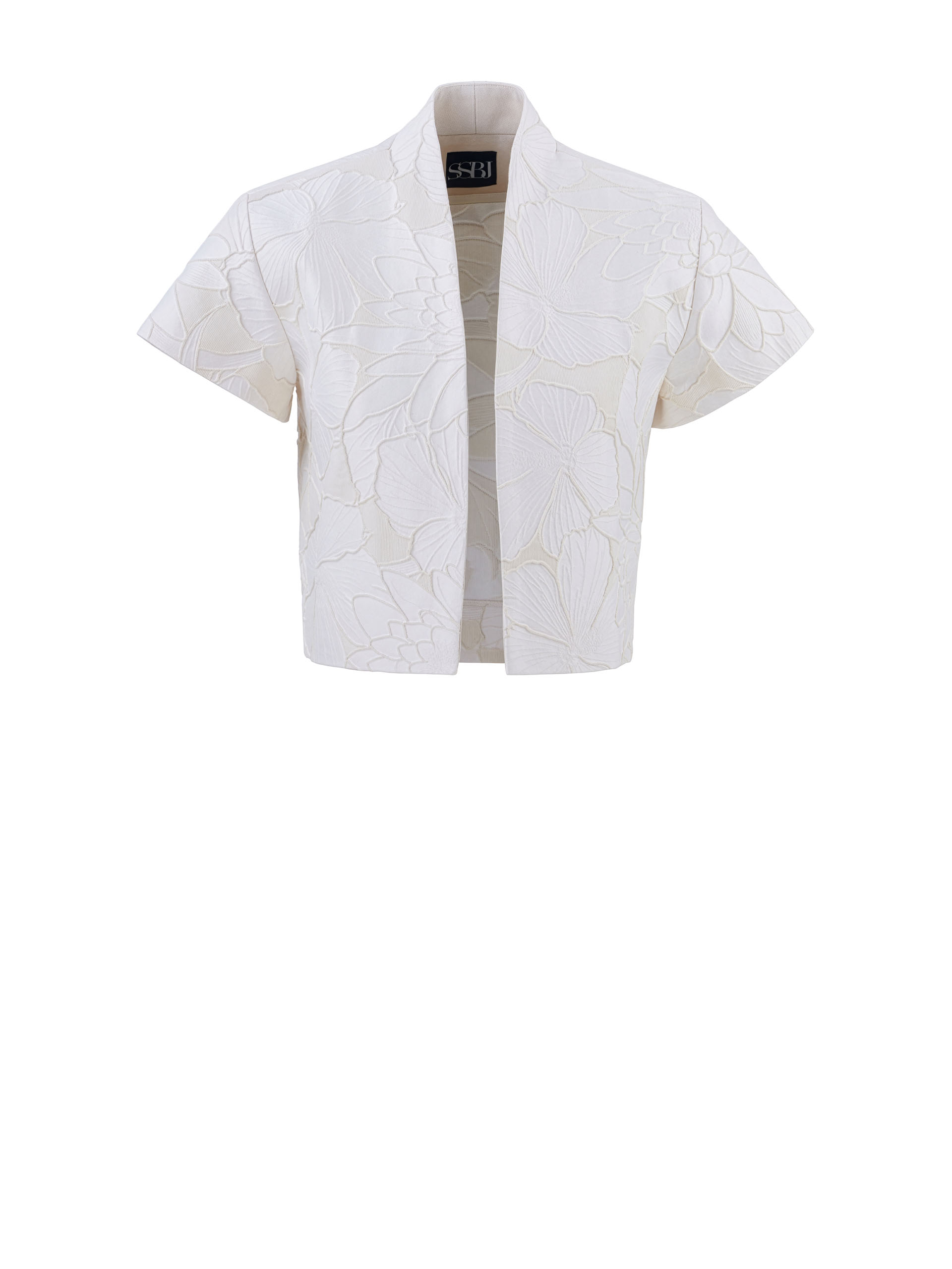 3d floral jacquard bolero • Sassa Björg
