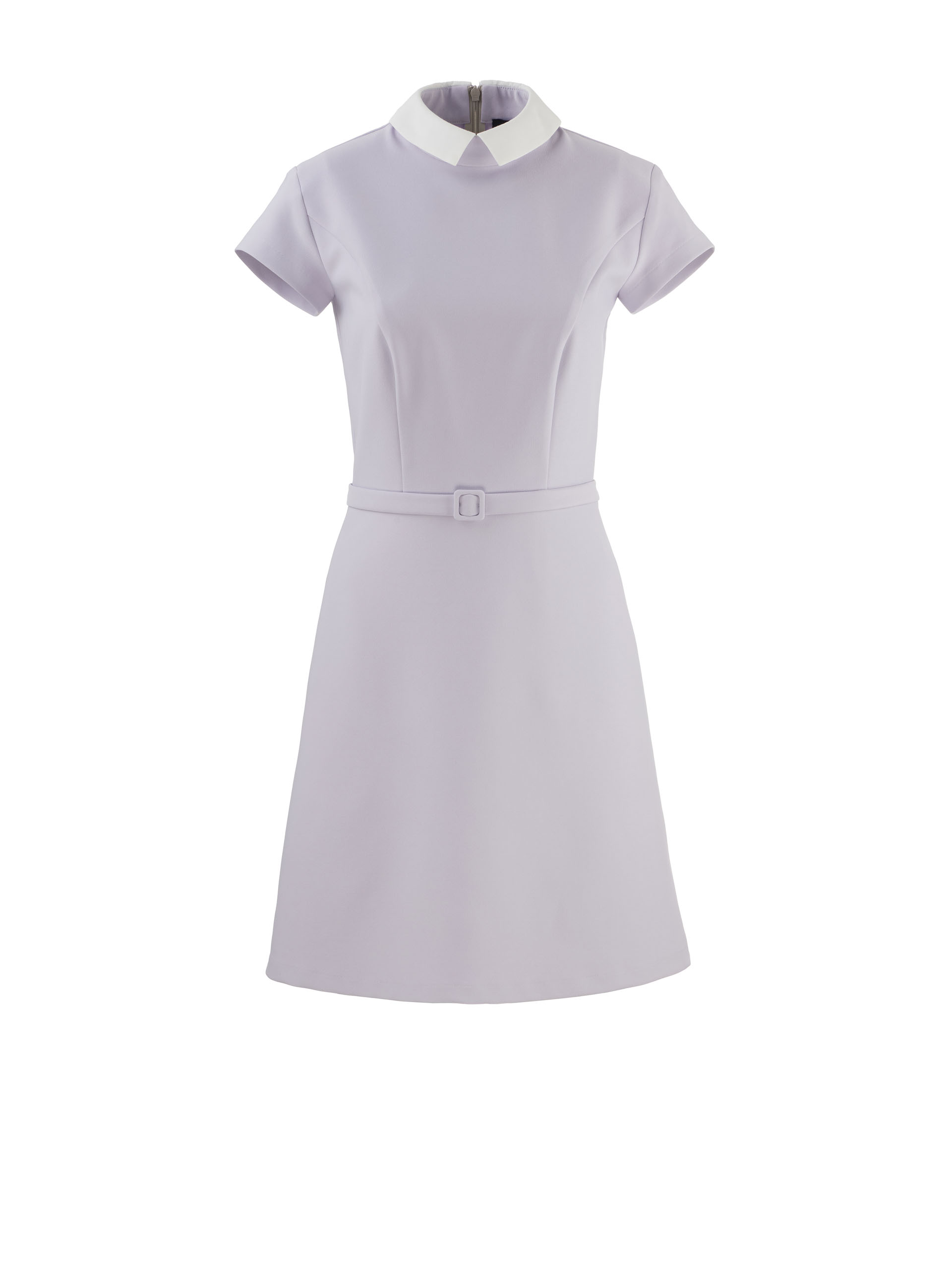 lilac collared mini dress • Sassa Björg