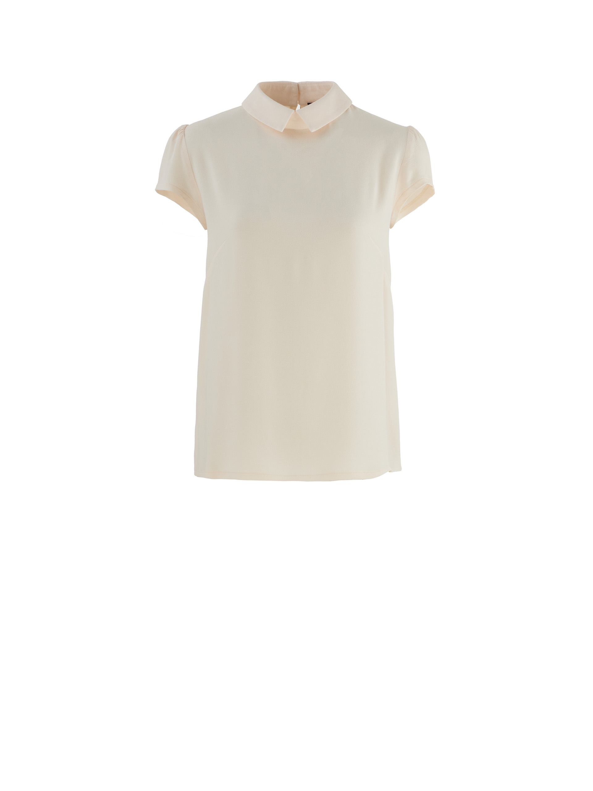 peach parfait collared blouse • Sassa Björg