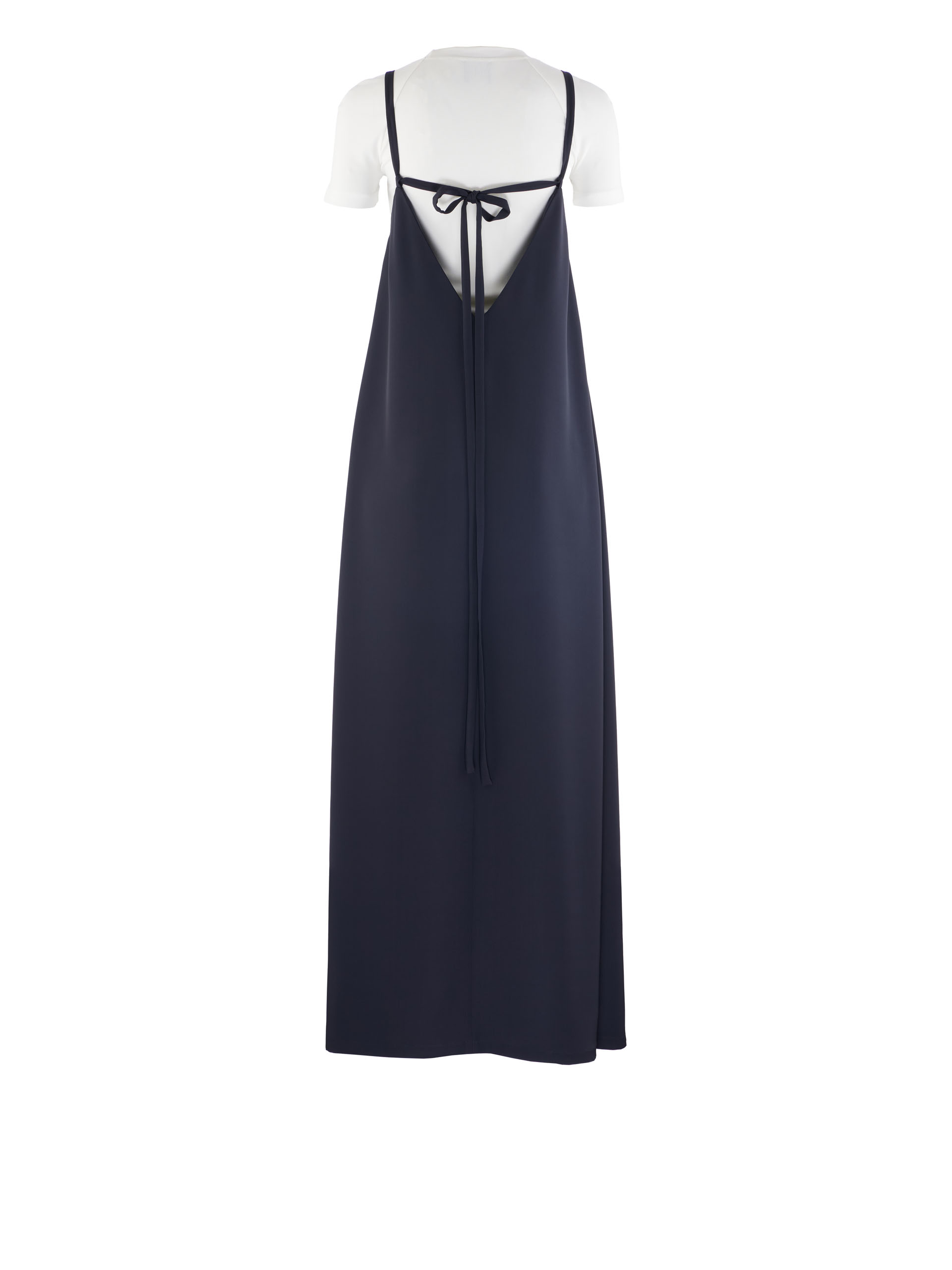 convertible strap maxi dress w shirt back • Sassa Björg