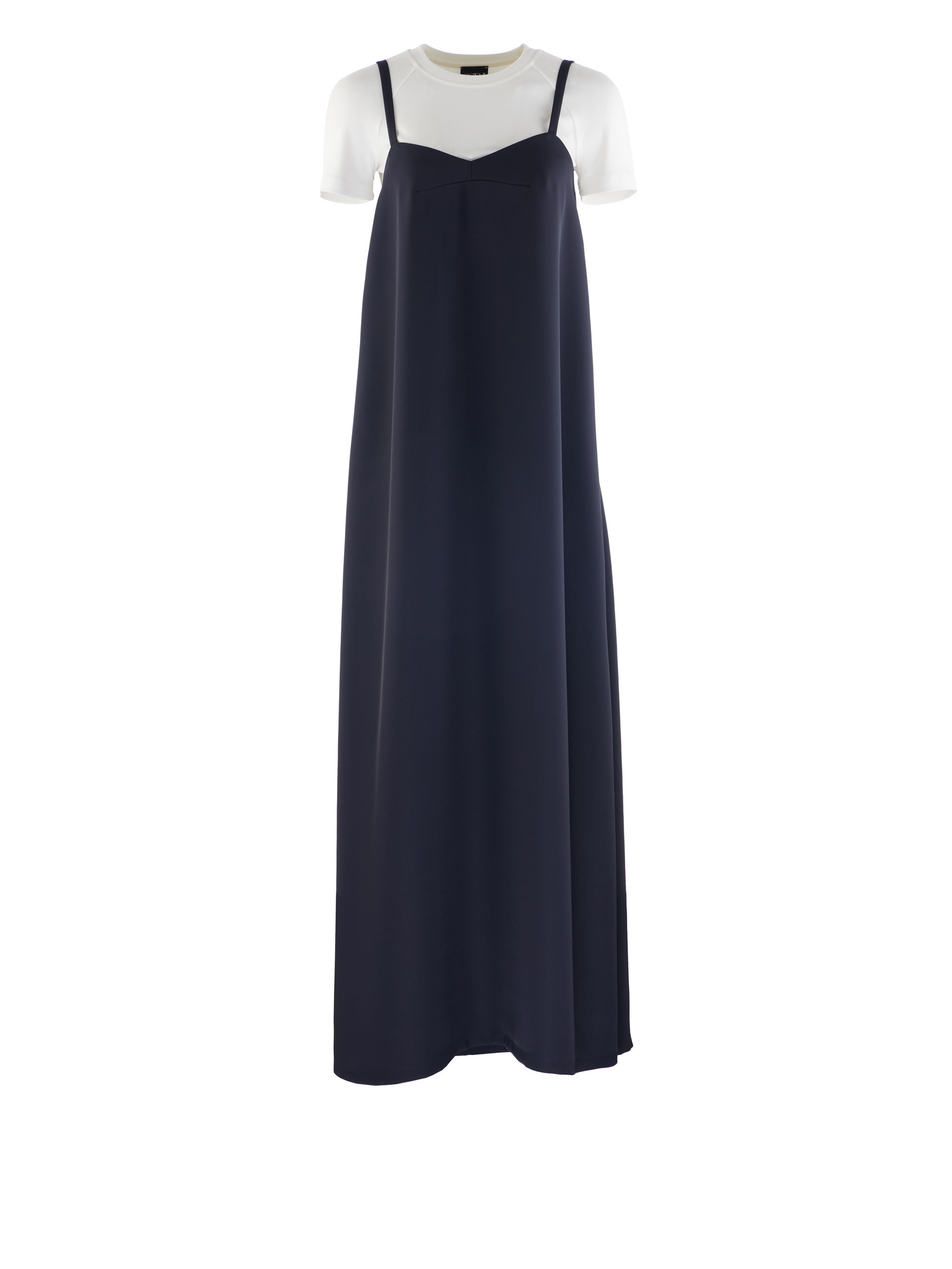 convertible strap maxi dress w shirt • Sassa Björg