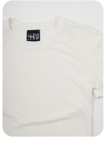 optic white raglan blouse fabric &bull; Sassa Björg